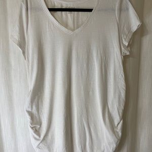 White maternity Tshirt